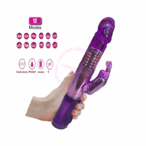  Rabbit Vibratör 22 cm - Mor