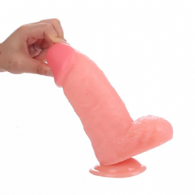 BIG SIZE Dildo Gerçekçi Et Dokusunda Çok Kalın Realistik Penis 23.5 CM