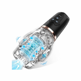 Emişli ve Titreşimli Çift Motorlu Mastürbatör