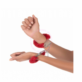 Metal  El Kelepçesi Kırmızı