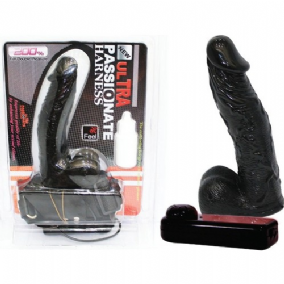 Ultra Passionate Harness Zenci Belden Bağlamalı Titreşimli Protez Penis